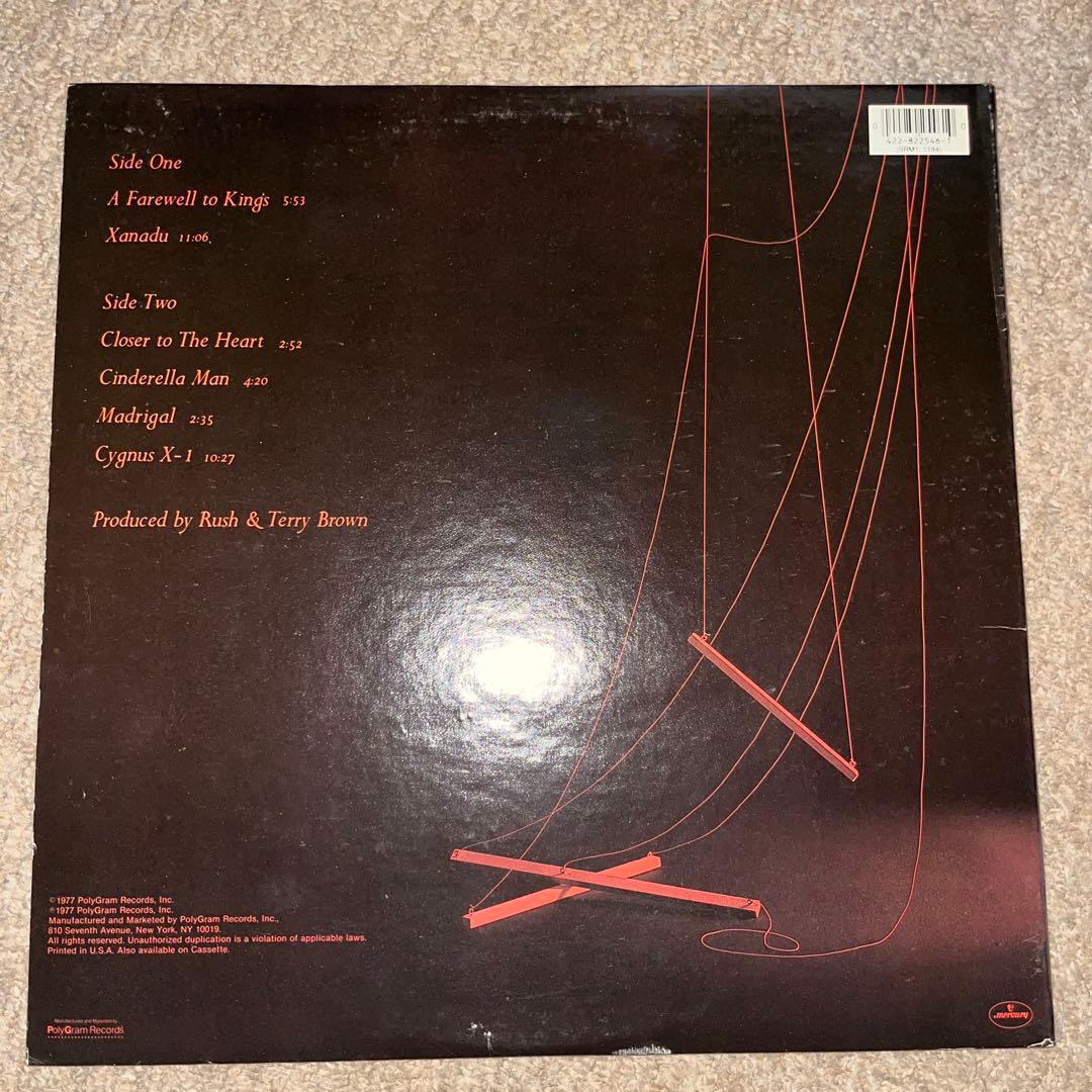 RUSH レコード　3枚セット