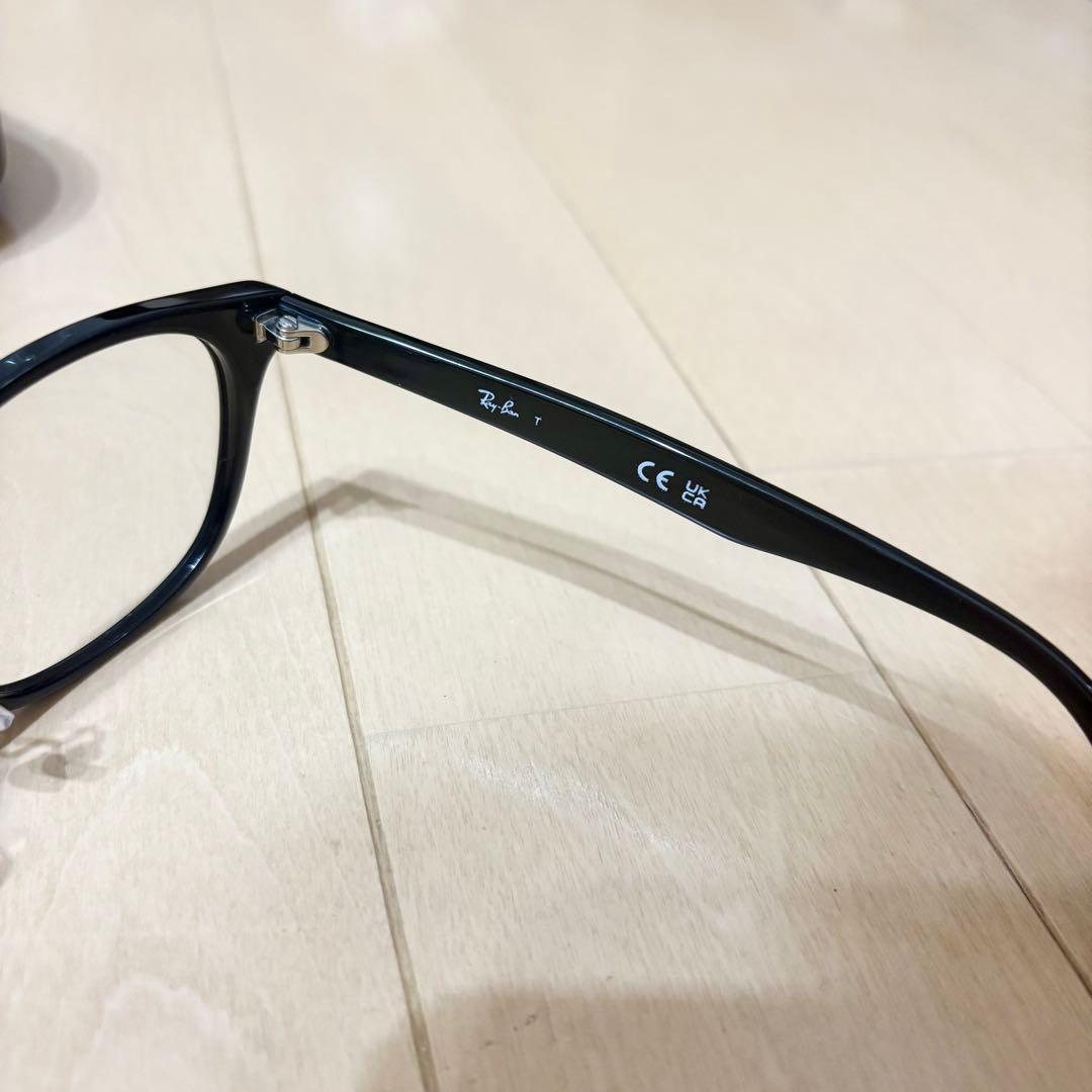 Ray-Ban RB 5286 ブラックフレーム メガネ