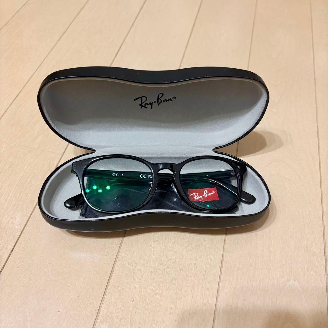 Ray-Ban RB 5286 ブラックフレーム メガネ