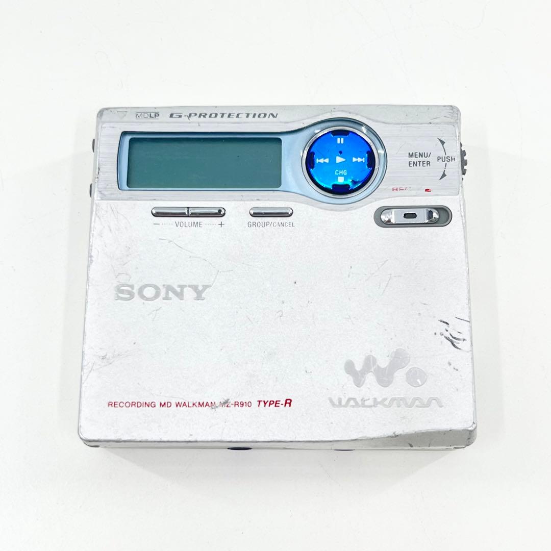 SONY ソニー MDウォークマン MDプレーヤー MZ-R910 再生確認済