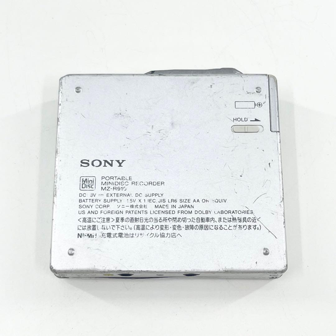 SONY ソニー MDウォークマン MDプレーヤー MZ-R910 再生確認済
