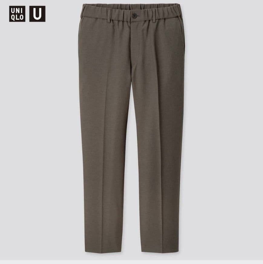 【セットアップ】UNIQLO U テーラードジャケット ダークグレー
