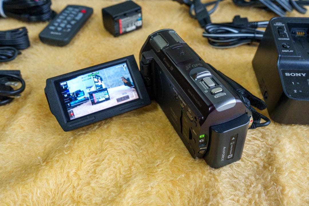 【SONY】HDR-CX560Vブラウン＆VCT-60AV＆AC-VQV10+α