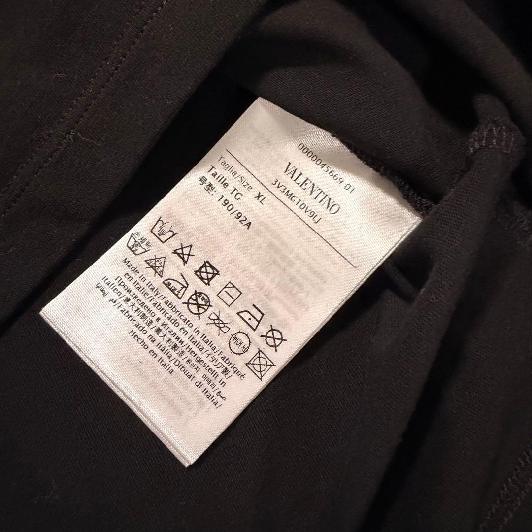 ヴァレンティノ Valentino Vロゴ コットン Tシャツ