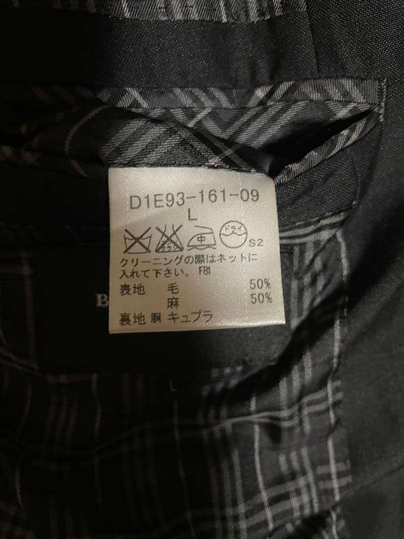 最終値下げバーバリーブラックレーベルミリタリージャケット