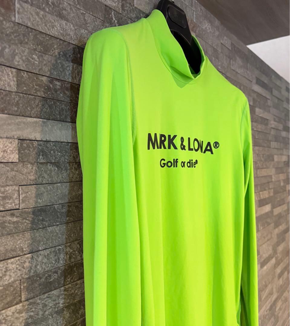 【美品】MARK&LONA インナーシャツ モックネック アンダー