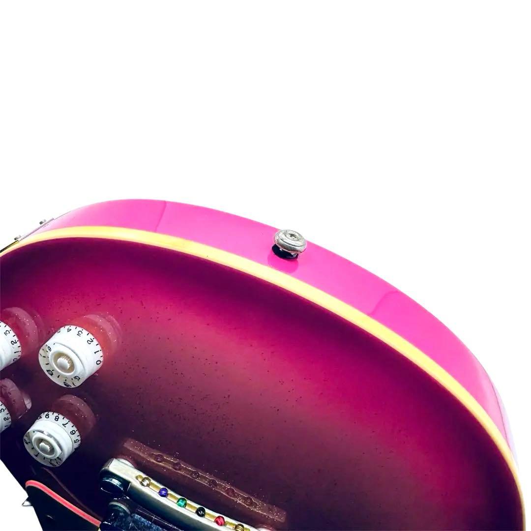 Gypsy Rose ピンク ラメ レスポール ジプシーローズ エレキギター