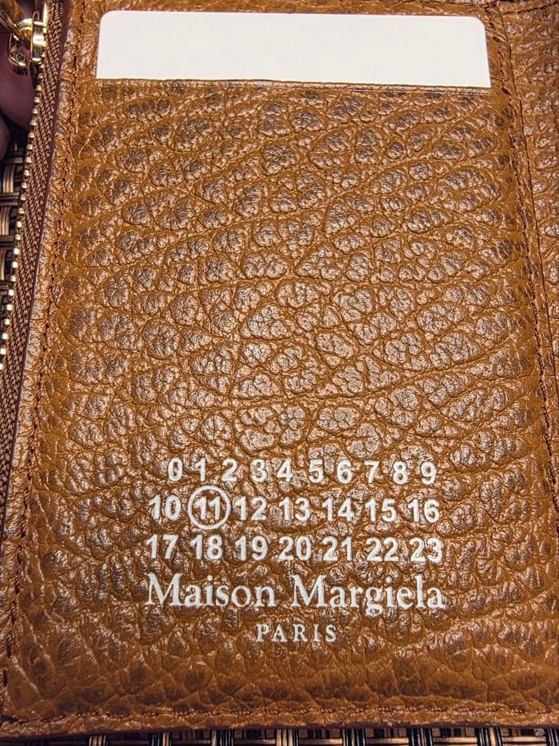 Maison Margiela ブラウン 三つ折り財布