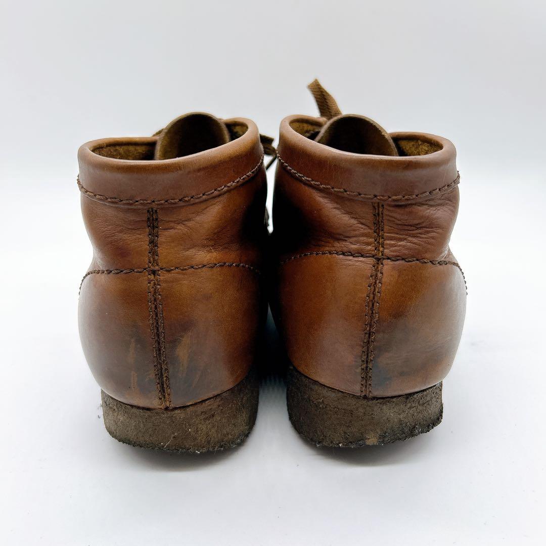 Clarks クラークス 27cm ワラビー チャッカブーツレザー ブラウン