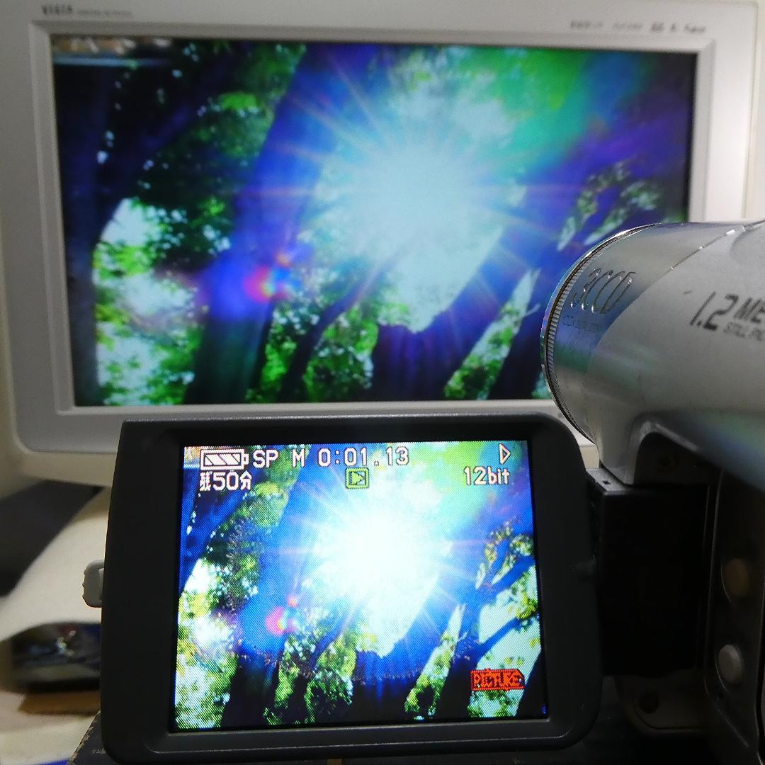 パナソニック NV-GS120【動作良好】 MiniDVビデオ　ダビングに最適