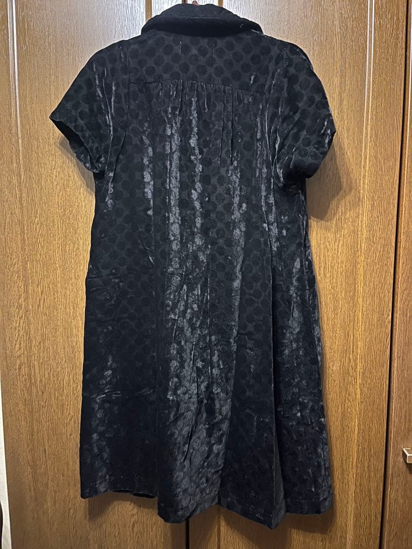 tricot COMME des GARÇONS ドット柄 半袖ワンピース