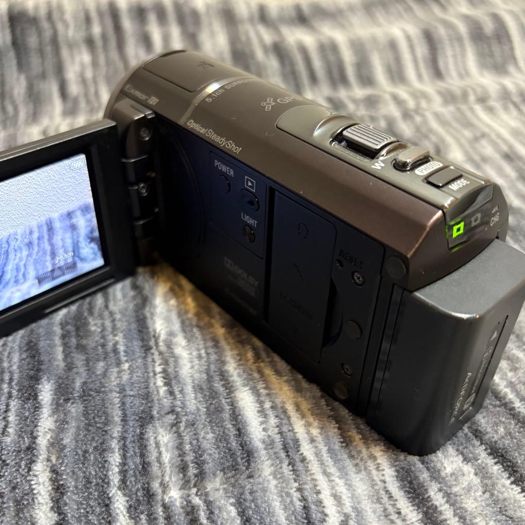 【美品】SONY HDR-CX590V ビデオカメラ　付属品多数
