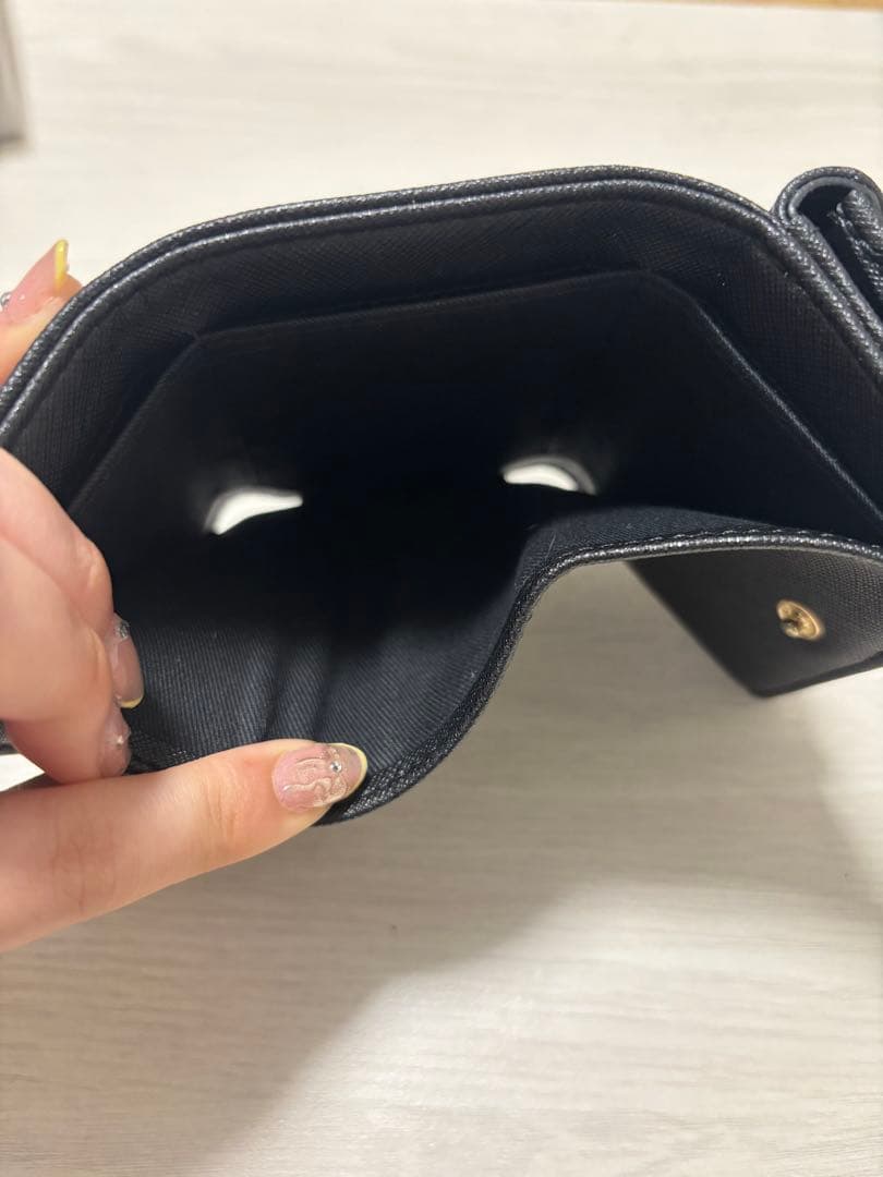 【箱付き】Vivienne Westwood 三つ折り財布 ブラック