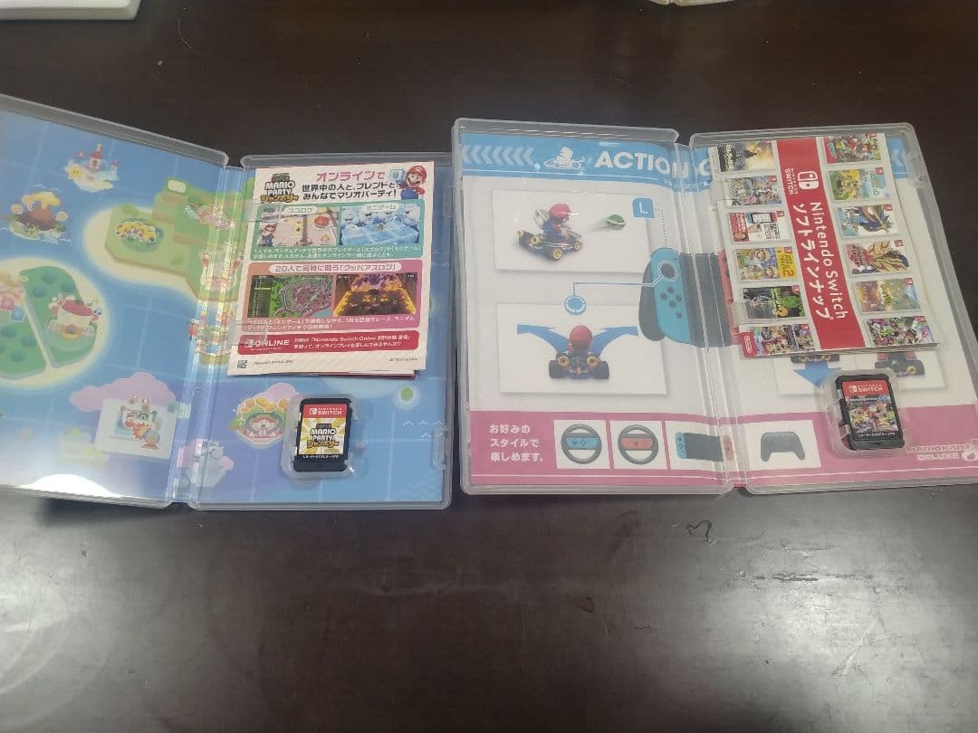 マリオカート8 デラックス & スーパーマリオパーティージャンボリー　セット