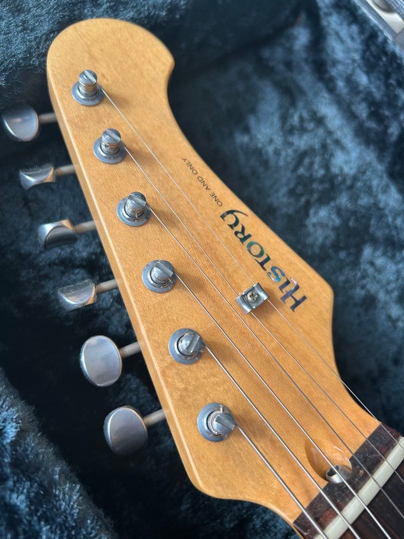 【値下！】History GH-SV ストラト サンバースト ハードケース付き