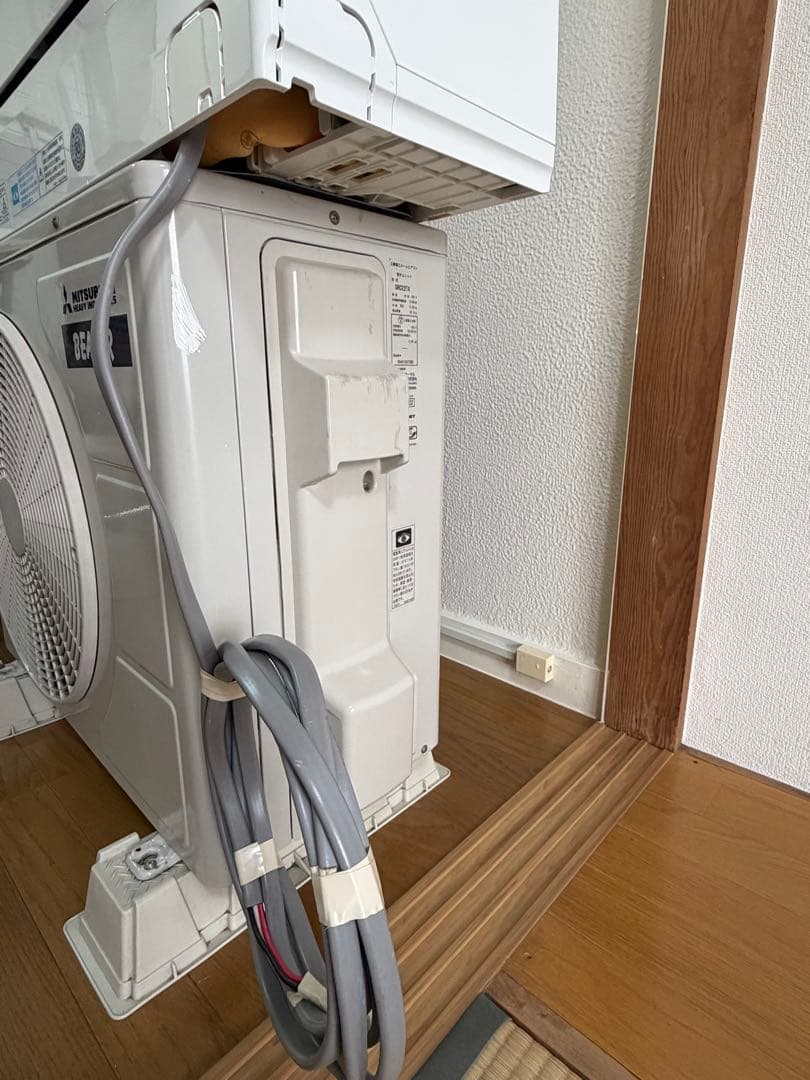 【美品】三菱重工ルームエアコンSRK22TX-W冷房暖房兼用6畳用エアコン