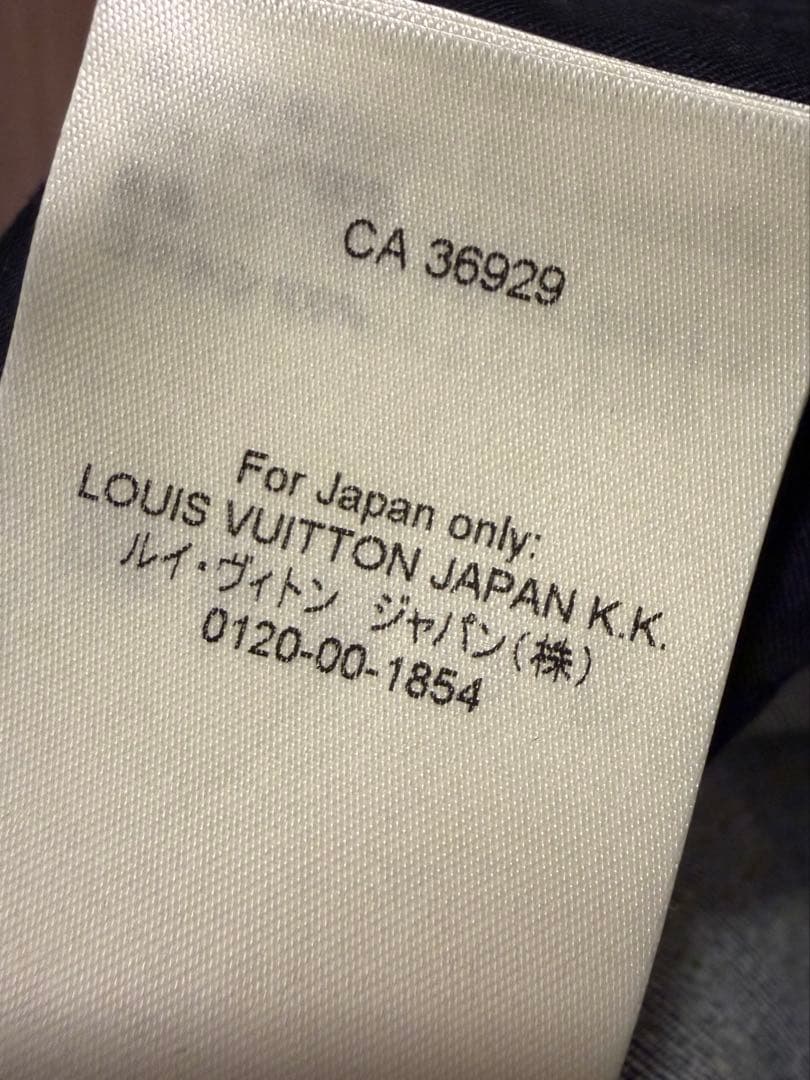 LOUIS VUITTON デニム パンツ モノグラム 34 新品タグ付き