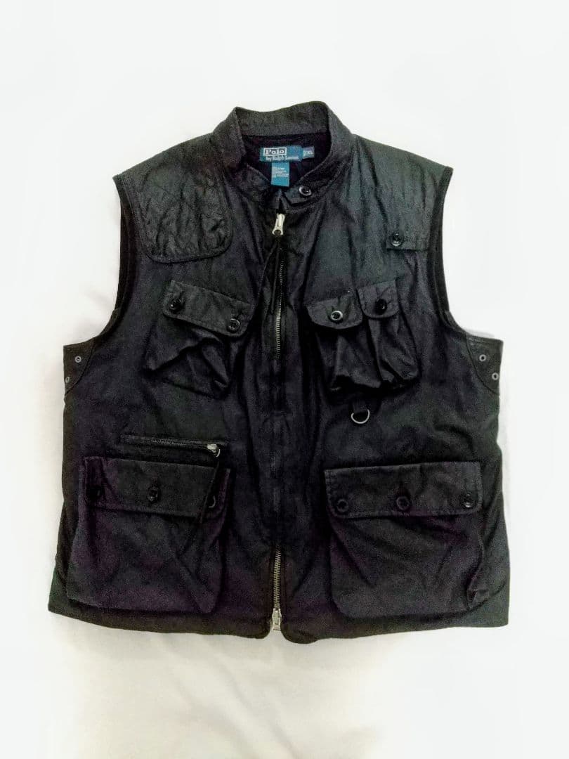 Polo ハンティング ベスト ラルフローレン vest フィッシング XL