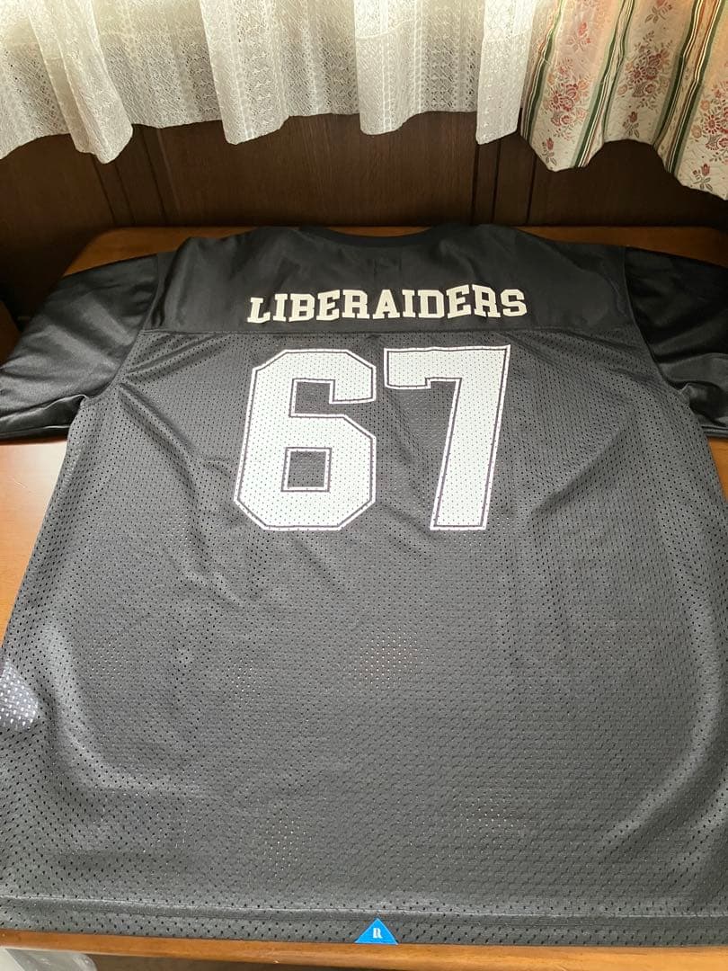 Liberaiders フットボールTシャツ BK メッシュ L 未使用