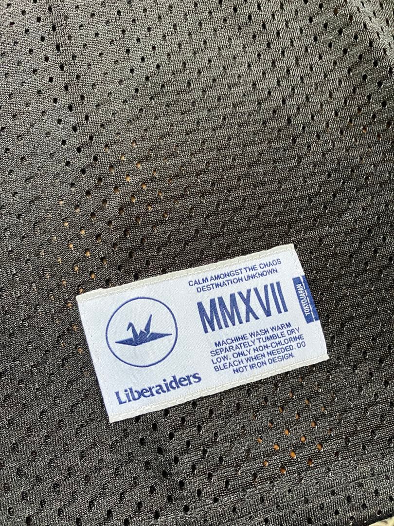 Liberaiders フットボールTシャツ BK メッシュ L 未使用