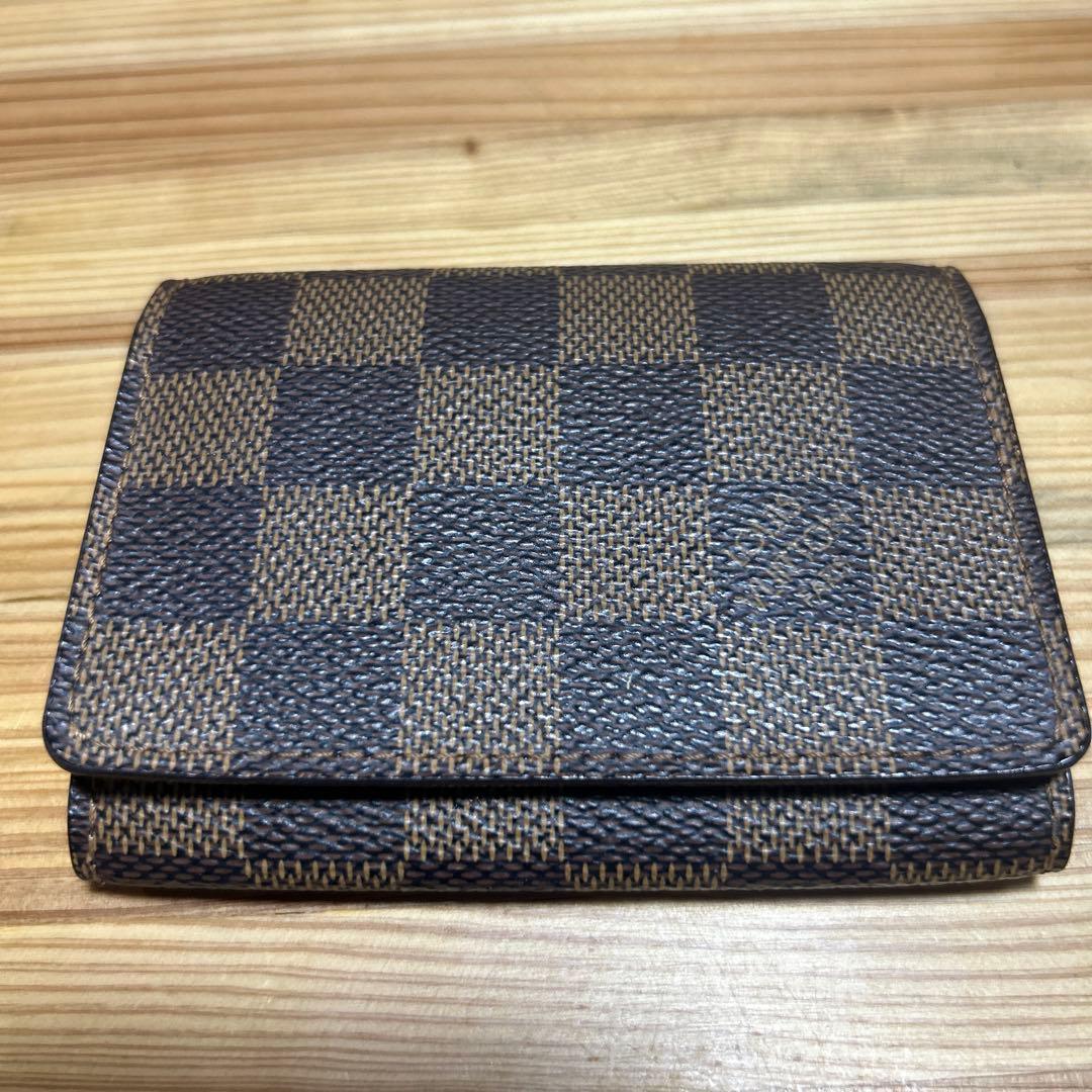ルイヴィトン　ダミエ　名刺入れカードケース