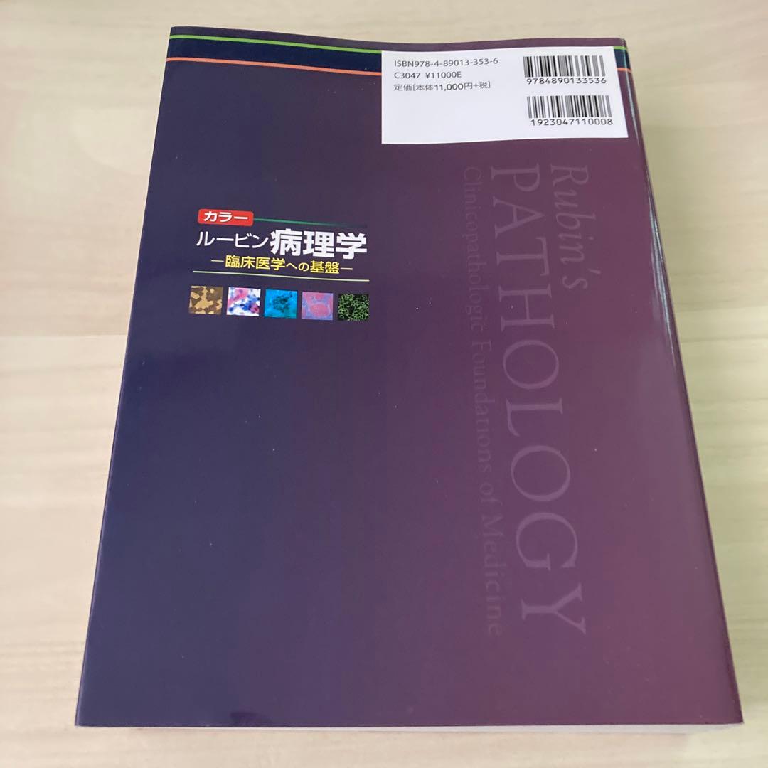 ★美品★ カラー　ルービン病理学　臨床医学への基盤　西村書店