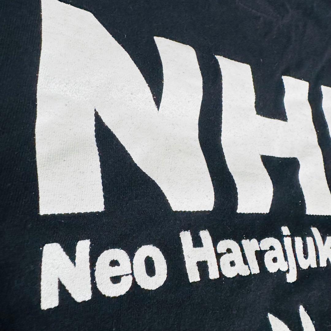 FR2 エフアールツー NHK ネオハラジュクカワイイTシャツ 黒 ブラックXL