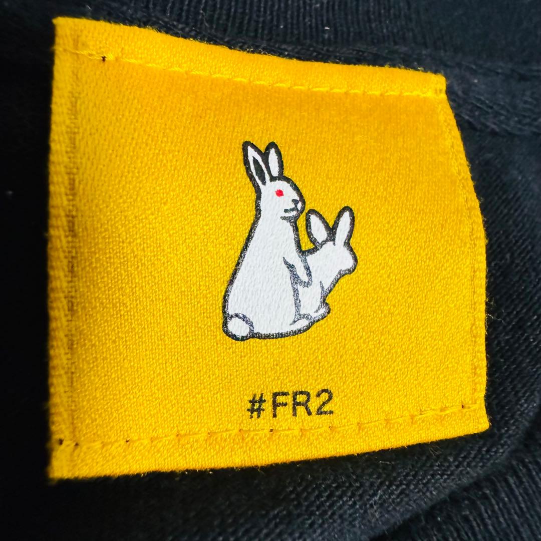 FR2 エフアールツー NHK ネオハラジュクカワイイTシャツ 黒 ブラックXL