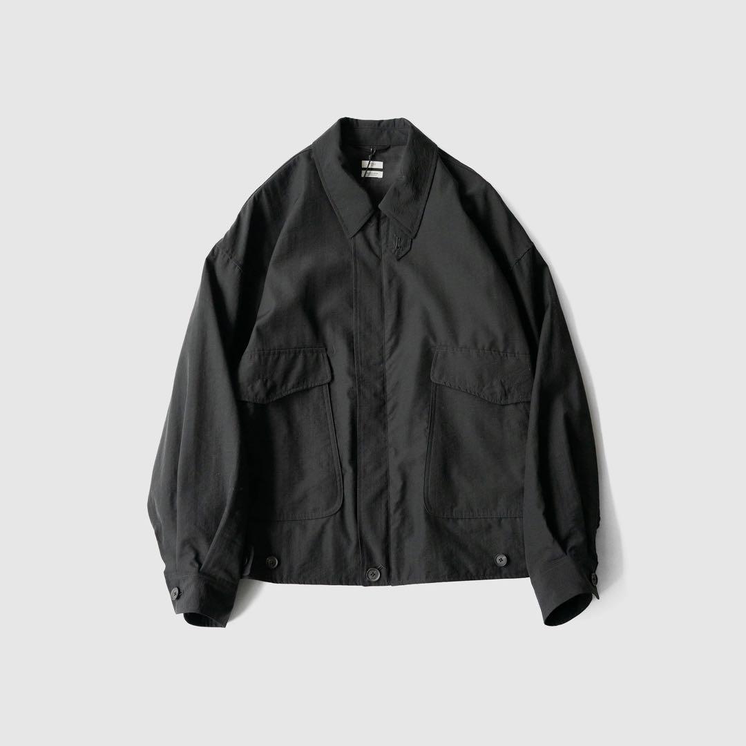 YOKE 26ss Wool Nylon Flight Jacket 3 深緑