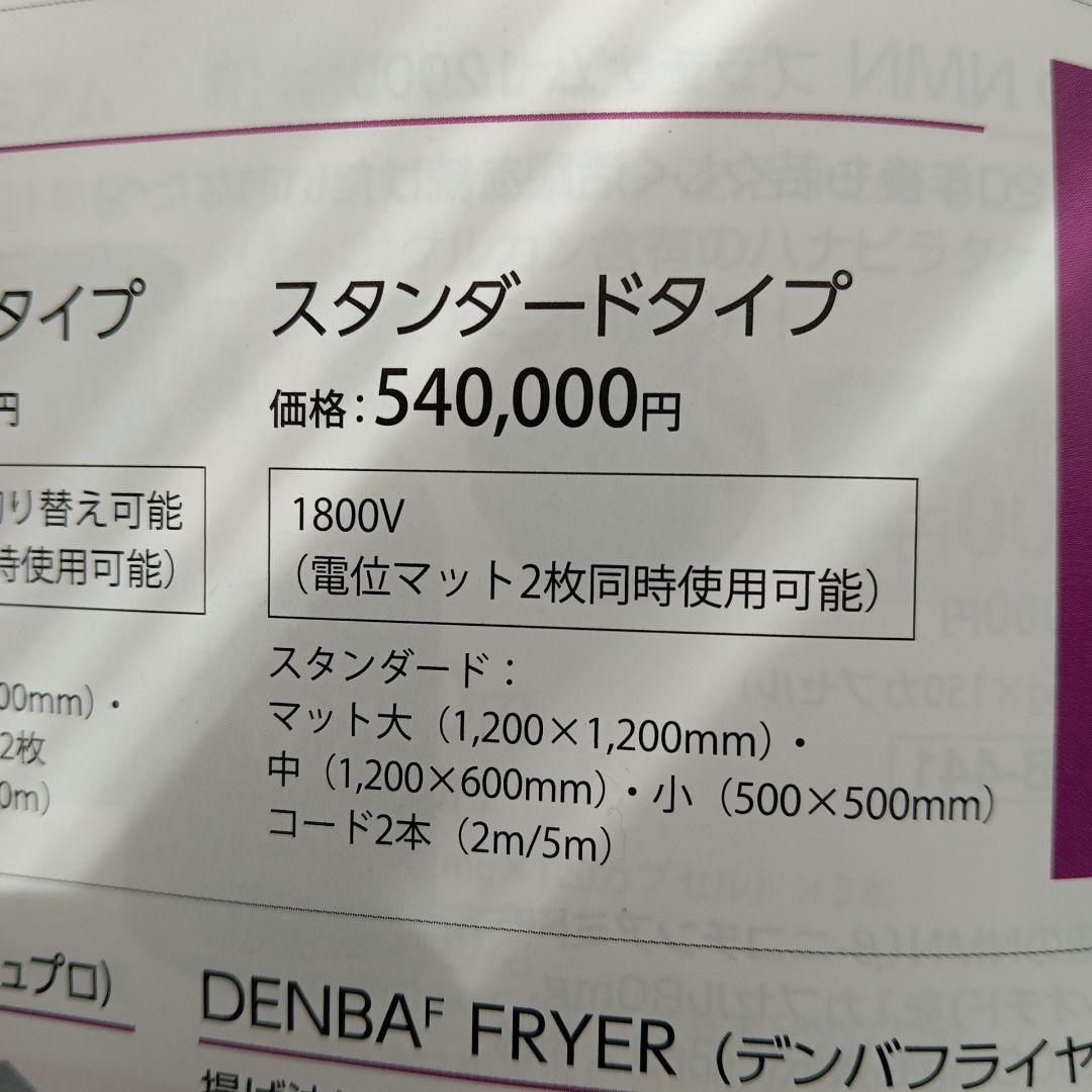 デンバヘルス小マットとカバー