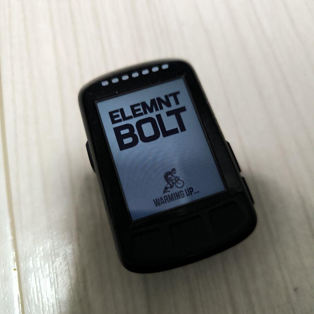 Wahoo ELEMNT BOLT サイクルコンピューター本体 カバー付き