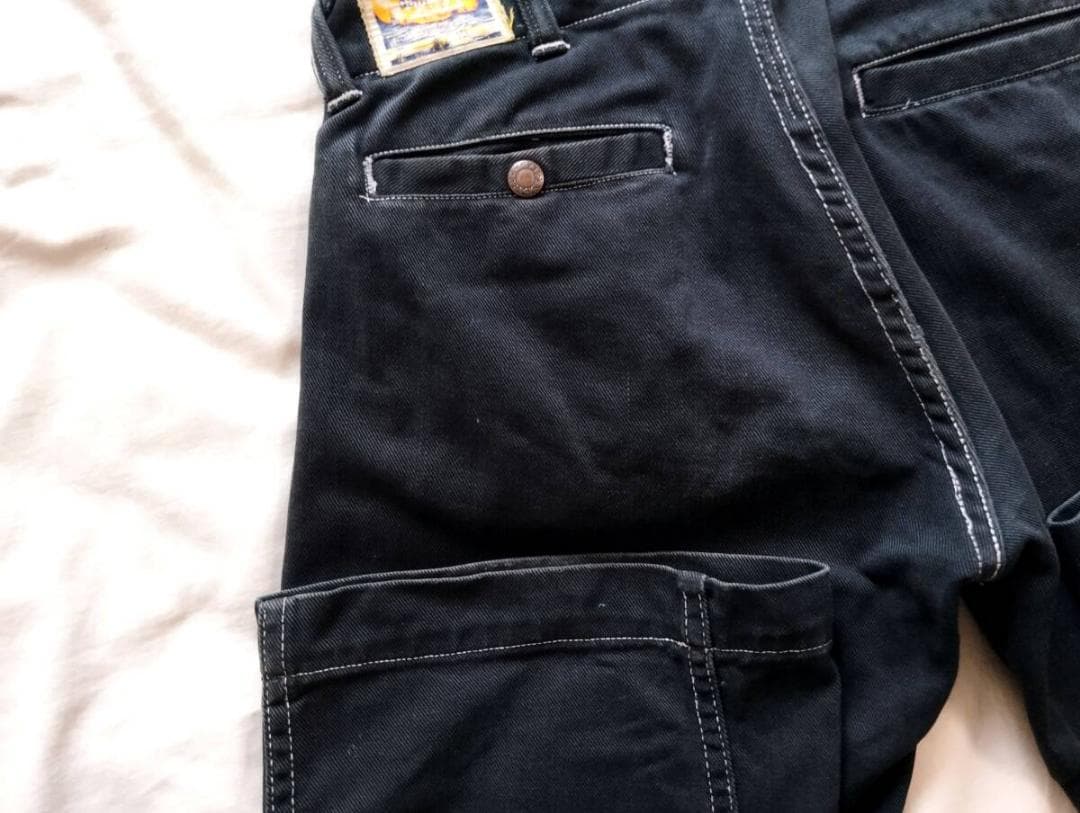 希少 Warehouse ウエアハウス　フリスコパンツ　黒　ブラック