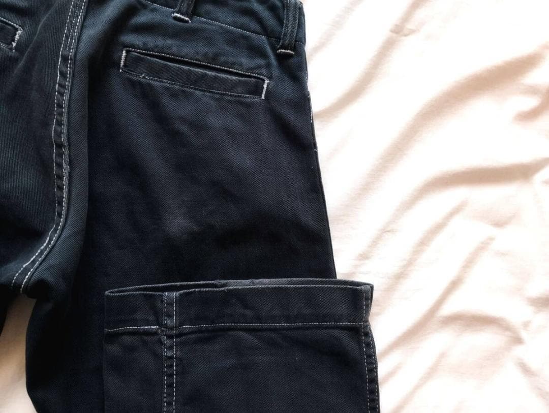 希少 Warehouse ウエアハウス　フリスコパンツ　黒　ブラック