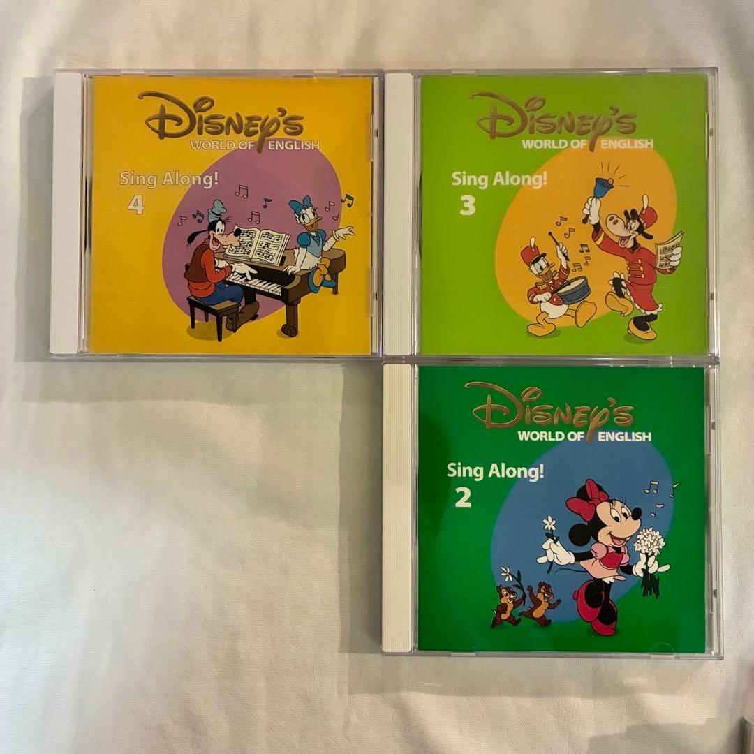 DWE シングアロング sing along CD DVD テキスト 収納箱付き