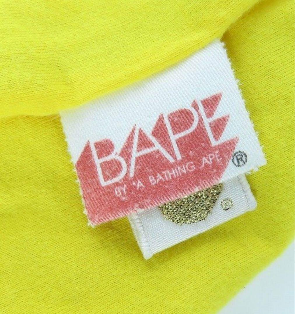 A BATHING APE/ サルカモ/ロゴ リバーシブル Tシャツ