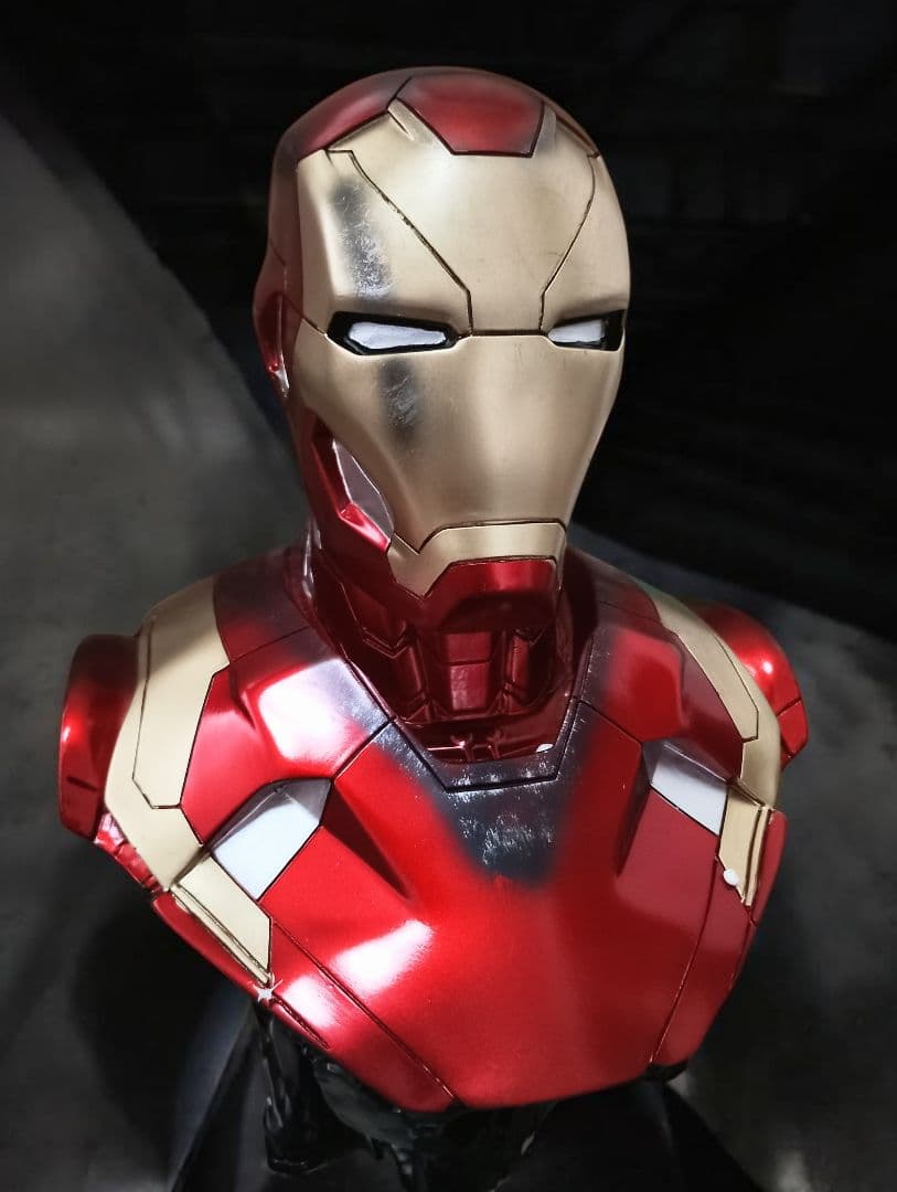 ✭激レア IRONMAN Mk47 バスト フィギュア アイアンマン 破損品