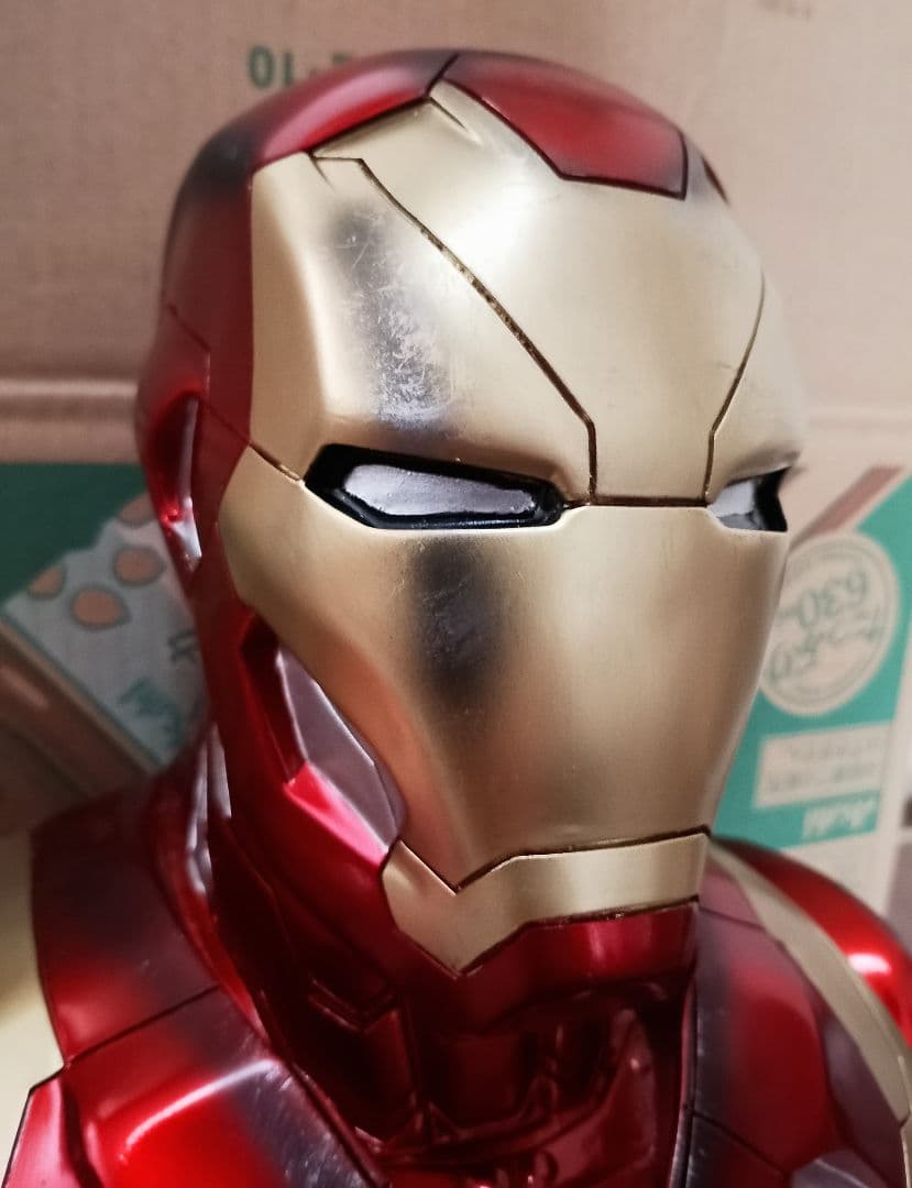 ✭激レア IRONMAN Mk47 バスト フィギュア アイアンマン 破損品