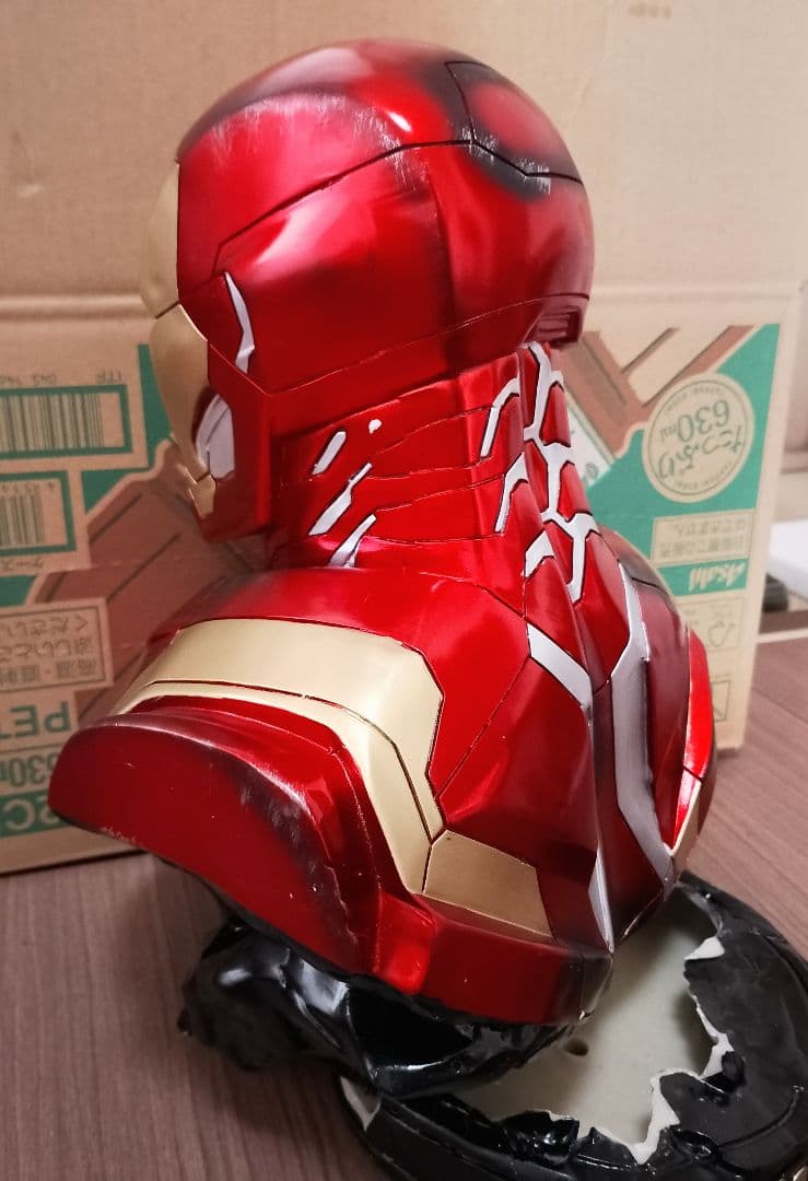 ✭激レア IRONMAN Mk47 バスト フィギュア アイアンマン 破損品