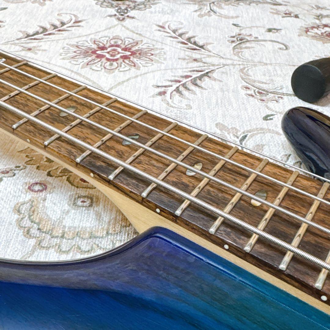 IBANEZ SSR630 バルトリーニmk1搭載 アクティブベース ブルー系