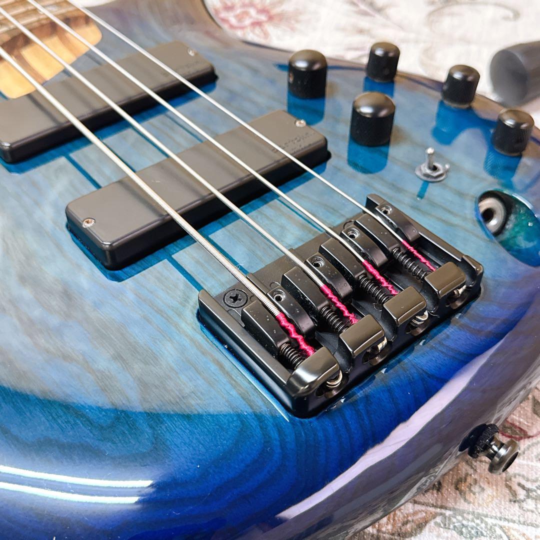 IBANEZ SSR630 バルトリーニmk1搭載 アクティブベース ブルー系