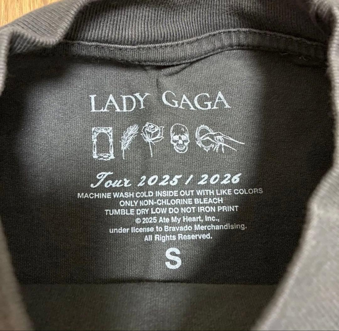 レディガガ LADY GAGA MAYHEM ツアーTシャツグレー S