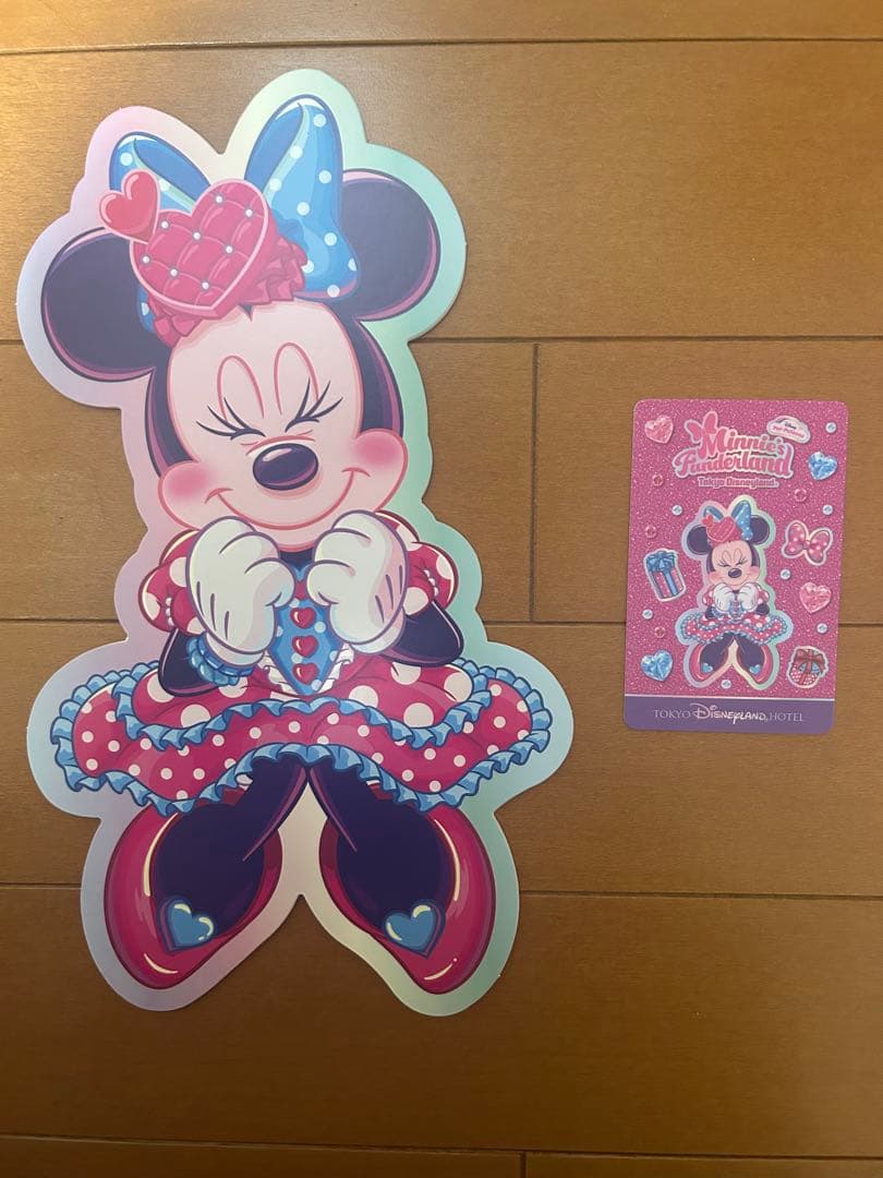 ディズニーランドホテル ミニーのファンダランド ルームキー ポストカード