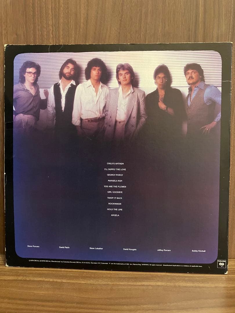toto アナログ盤7枚セット