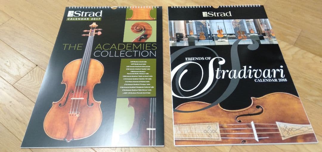 THE STRAD ザ・ストラド　カレンダー　2009～2025　全17個　美品