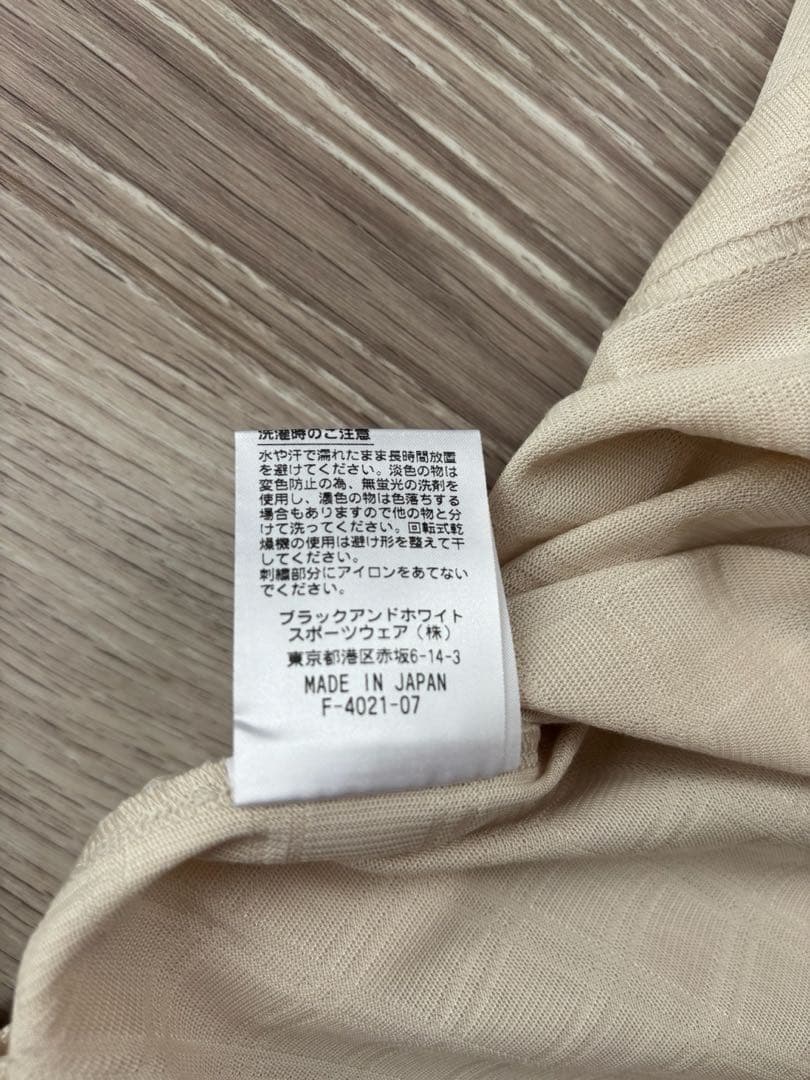 Black ＆ White 長袖シャツ 新品未使用