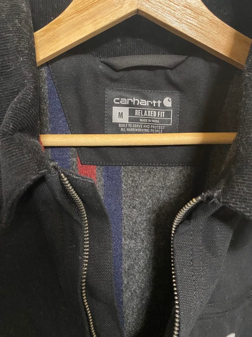 Carhartt デトロイトジャケット　ブラック M カーハート　古着