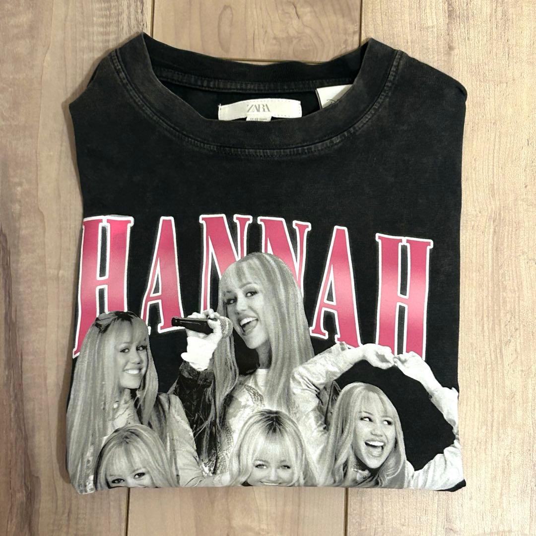 ZARA ザラ ハンナモンタナ Tシャツ 164cm（13-14歳） 大人OK