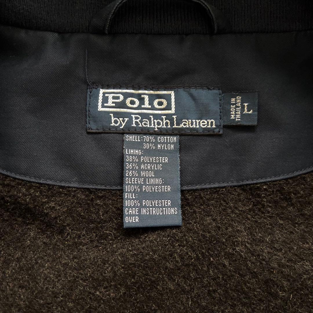 90s Polo Ralph Lauren コットン ボンバージャケット L