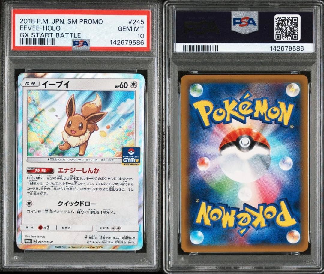 【PSA10】　イーブイ　ジムプロモ　245/SM-P