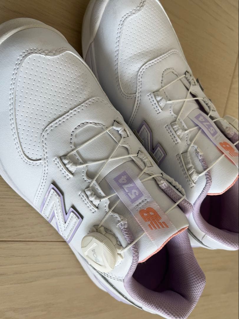 New Balance 574 レディース　ゴルフシューズ　23cm